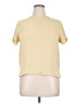Rena Rowan 100% Polyester Yellow Short Sleeve Top Size 14 - photo 1