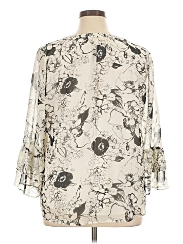 Talbots 3/4 Sleeve Blouse (view 2)