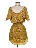 BCBGeneration Yellow Casual Dress Size M - photo 2