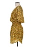BCBGeneration Yellow Casual Dress Size M - photo 5