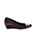 Antonio Melani 100% Leather Brown Burgundy Wedges Size 8 - photo 1