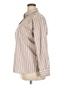 Eddie Bauer Stripes Ivory Long Sleeve Button-Down Shirt Size XXL - photo 5