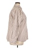 Eddie Bauer Stripes Ivory Long Sleeve Button-Down Shirt Size XXL - photo 4