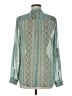 Kut from the Kloth 100% Polyester Teal Long Sleeve Blouse Size M - photo 2