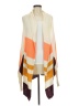 Umgee 100% Cotton Orange Poncho Size Med - Lg - photo 1