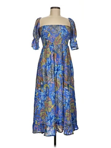 Olivaceous Casual Dress (view 1)