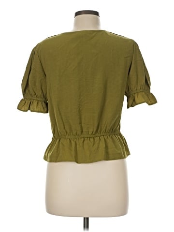 Topshop Short Sleeve Blouse (view 2)