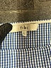 Tibi 100% Cotton Blue 3/4 Sleeve Blouse Size L - photo 7