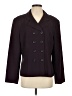 Kasper A.S.L. 100% Polyester Purple Blazer Size PEstimated - photo 1