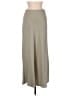 Ann Taylor LOFT 100% Silk Solid Tan Silk Skirt Size 6 - photo 1