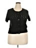 Faded Glory 100% Acrylic Black Cardigan Size 20 - photo 1