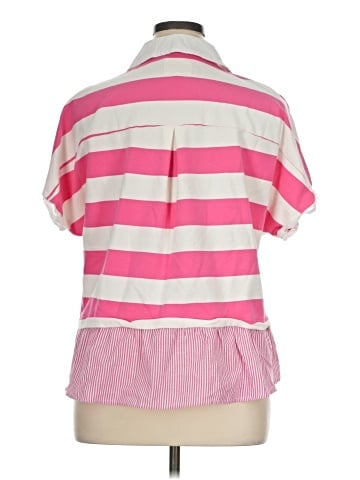Umgee Short Sleeve Blouse (view 2)