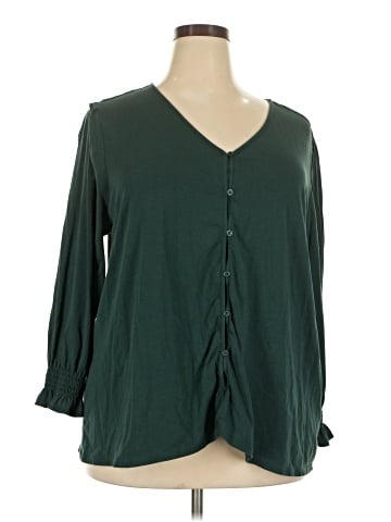 Lands' End Long Sleeve Blouse (view 1)