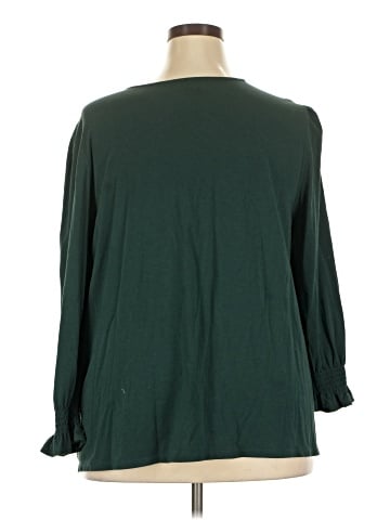 Lands' End Long Sleeve Blouse (view 2)