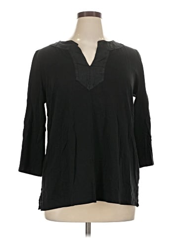 Lauren by Ralph Lauren 3/4 Sleeve Blouse (view 1)