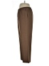 Alfred Dunner 100% Polyester Solid Brown Casual Pants Size 12 - photo 5