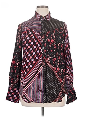 Free People Long Sleeve Blouse (view 1)