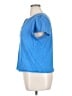 Boden 100% Cotton Blue Short Sleeve Top Size 14 - photo 5