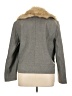 Ann Taylor LOFT Chevron-herringbone Gray Coat Size XL - photo 2