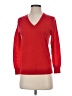 Banana Republic 100% Wool Red Wool Pullover Sweater Size XXS - photo 1