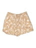 Rag & Bone Print Gold Shorts Size 16 - photo 1