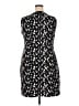Nine West Graphic Black Cocktail Dress Size XXL - photo 2