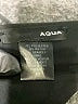 Aqua Solid Black Cocktail Dress Size M - photo 7