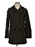 Zara Basic 100% Cotton Animal Print Brown Coat Size XS - photo 1