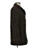Zara Basic 100% Cotton Animal Print Brown Coat Size XS - photo 4