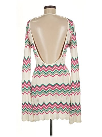 Ecru Casual Dress (view 2)