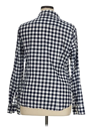 J.Crew Factory Store Long Sleeve Button-Down Shirt (view 2)