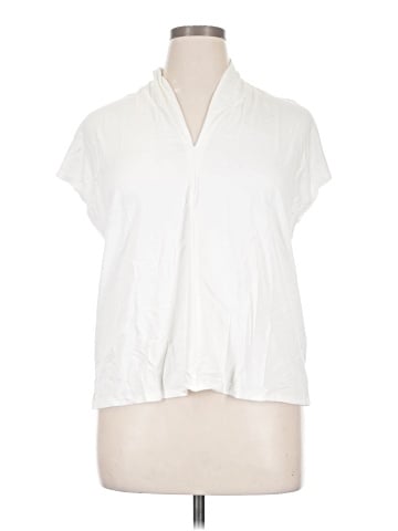 Petite Principle Short Sleeve Blouse (view 1)