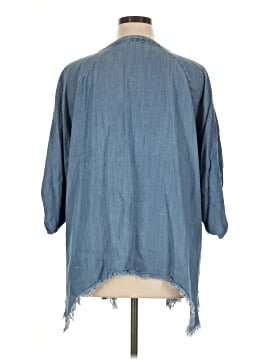 Hester & Orchard 3/4 Sleeve Button-Down Shirt (view 2)