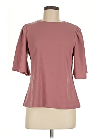 Como Black 3/4 Sleeve Top (view 1)