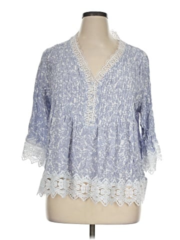 Chelsea & Theodore 3/4 Sleeve Blouse (view 1)