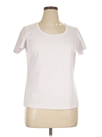 Lafayette 148 New York Short Sleeve T-Shirt (view 1)