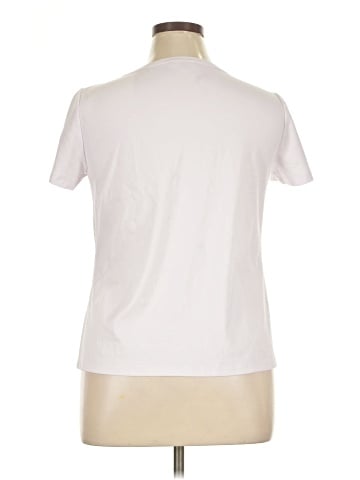 Lafayette 148 New York Short Sleeve T-Shirt (view 2)