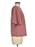 Como Black Burgundy 3/4 Sleeve Top Size M - photo 4