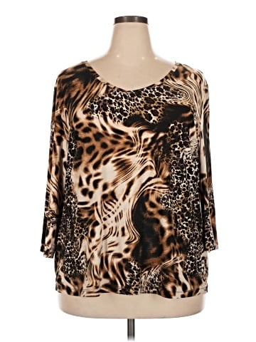 Peter Nygard 3/4 Sleeve Blouse (view 1)