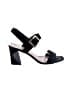 Tory Burch 100% Leather Black Sandals Size 10 - photo 1