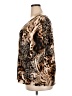 Peter Nygard Animal Print Brown 3/4 Sleeve Blouse Size 2X - photo 5