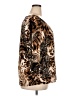 Peter Nygard Animal Print Brown 3/4 Sleeve Blouse Size 2X - photo 4