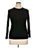 Cyrus Black Long Sleeve Top Size 1X - photo 1