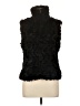 Guess 100% Polyester Black Faux Fur Vest Size L - photo 1