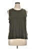 Halogen Green Sleeveless Top Size XL - photo 1
