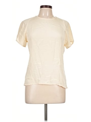 Nina Mclemore Short Sleeve Silk Top (view 1)
