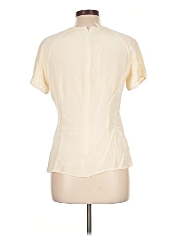 Nina Mclemore Short Sleeve Silk Top (view 2)