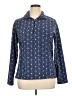 Lands' End 100% Polyester Blue Pullover Sweater Size 14 - 16 - photo 1