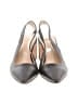 Vince Camuto 100% Leather Solid Black Gray Heels Size 8 - photo 2