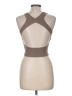 Glassons Tan Sleeveless Top Size M - photo 2